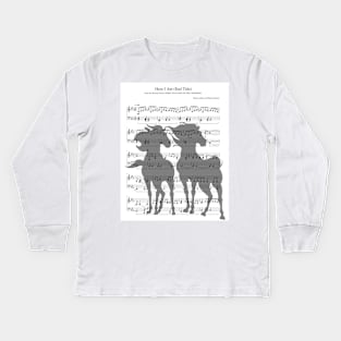 Here I am Kids Long Sleeve T-Shirt